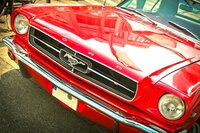 rotes Ford Sportauto